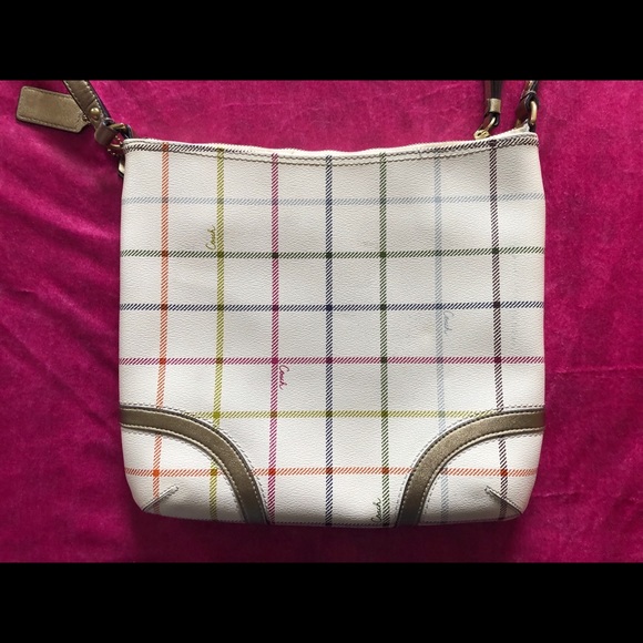 Coach “Peyton Tattersall” Crossbody Bag - Picture 2 of 7